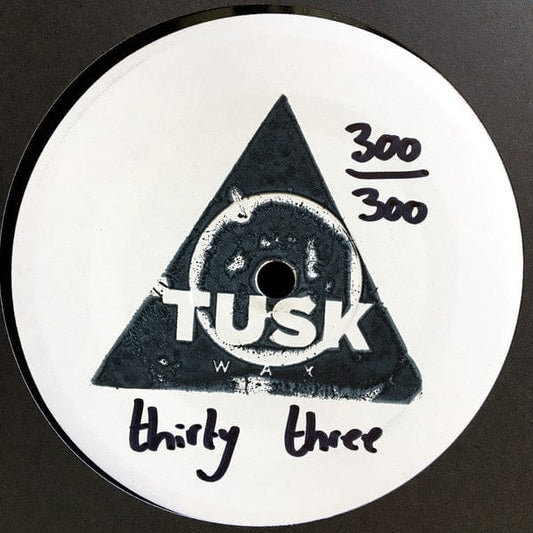 Antoni Maiovvi - Tusk Wax Thirty Three (12", Num) on Tusk Wax at Further Records