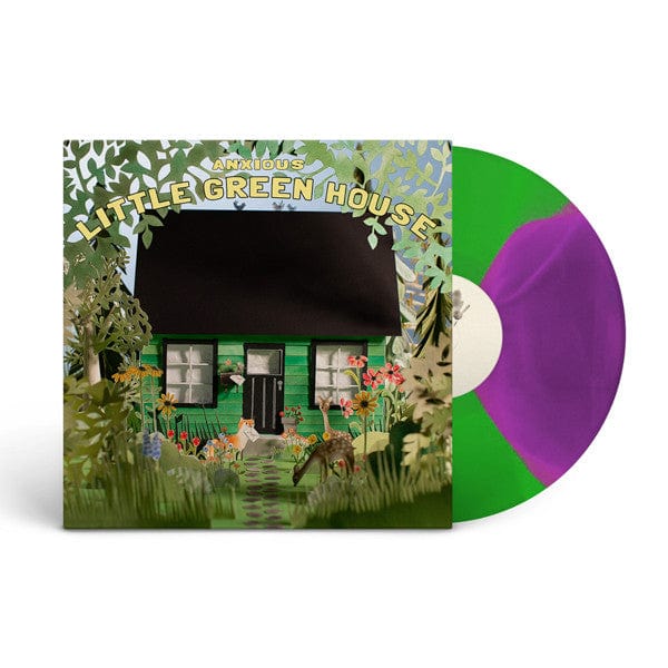 Anxious – Little Green House (LP, Green And Violet Butterfly, Run For Cover Records, 2022) Front Cover