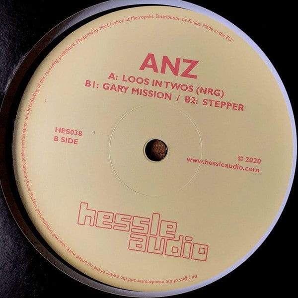 Anz (3) - Loos In Twos (NRG) (12") Hessle Audio