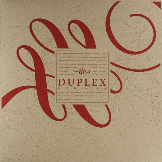 Apparat - Duplex (Remixes) (12") Shitkatapult