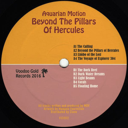 Aquarian Motion - Beyond The Pillars Of Hercules (12") Voodoo Gold Vinyl
