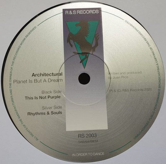Architectural - Planet Is But A Dream (12") R & S Records Vinyl