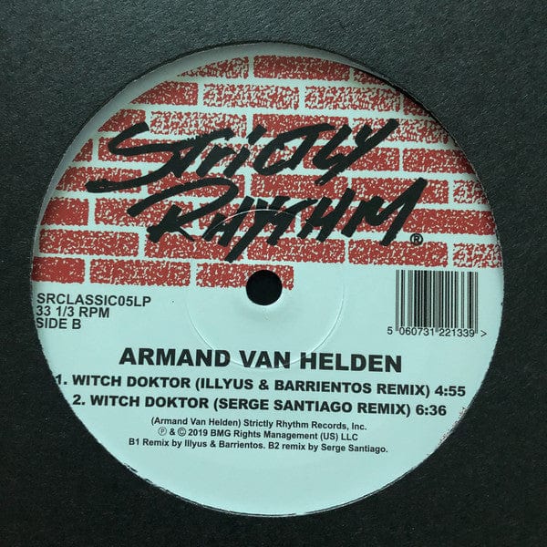 Armand Van Helden - Witch Doktor (12", RM) Strictly Rhythm