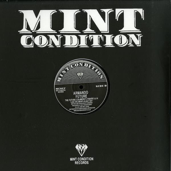 Armando - Future  (12") Mint Condition (2) Vinyl