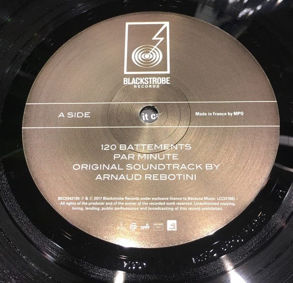 Arnaud Rebotini - 120 Battements Par Minute - Original Soundtrack (LP, Album + CD, Album) Because Music