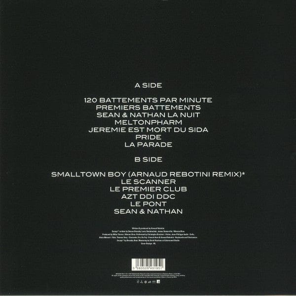 Arnaud Rebotini - 120 Battements Par Minute - Original Soundtrack (LP, Album + CD, Album) Because Music