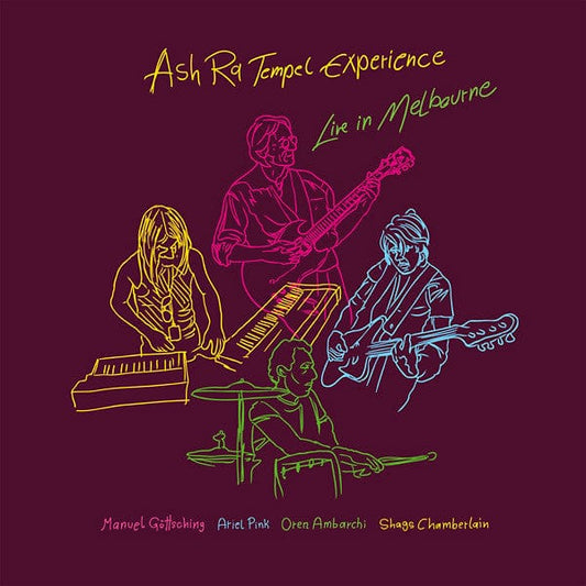 Ash Ra Tempel Experience Feat. Manuel Göttsching, Ariel Pink, Oren Ambarchi, Shags Chamberlain - Live In Melbourne (LP) MG.ART Vinyl 4260017596026
