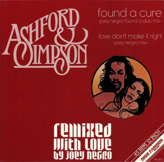 Ashford & Simpson - Found A Cure / Love Don't Make It Right (12") High Fashion Music Vinyl 8718026048013>