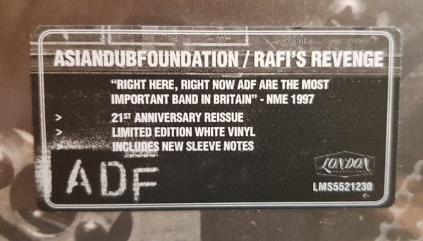 Asian Dub Foundation - Rafi's Revenge (2xLP, Album, Ltd, RE, Whi) London Records
