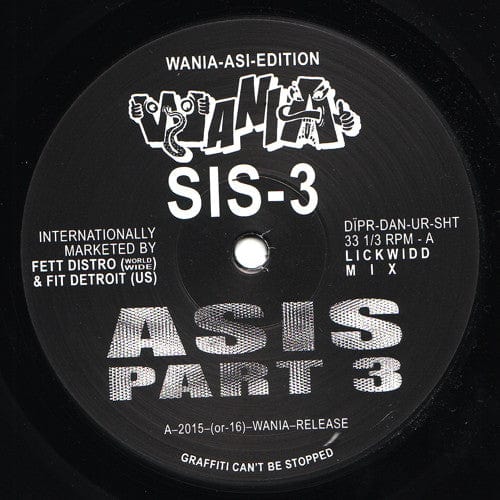 Asis (3) - Asis Part 3 (12") Wania Vinyl