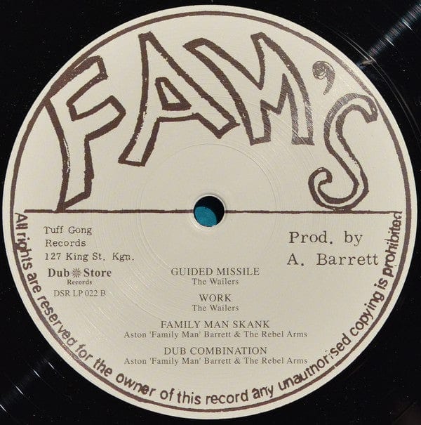 Aston ‘Family Man‘ Barrett* & The Wailers Band - Soul Constitution: Instrumentals & Dubs 1971 – 1982 (2xLP) Dub Store Records,Fam's Vinyl 4571179531368