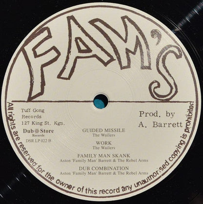 Aston ‘Family Man‘ Barrett* & The Wailers Band - Soul Constitution: Instrumentals & Dubs 1971 – 1982 (2xLP) Dub Store Records,Fam's Vinyl 4571179531368