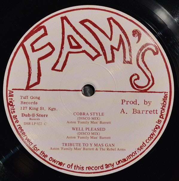 Aston ‘Family Man‘ Barrett* & The Wailers Band - Soul Constitution: Instrumentals & Dubs 1971 – 1982 (2xLP) Dub Store Records,Fam's Vinyl 4571179531368