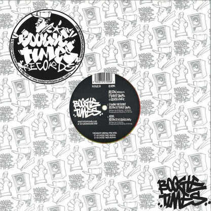 Aston Pirate Jams Quicklung – U Know The Score / 4evr (12", Yellow & Orange Splatter, Boogie Times Records, 2021) Front Cover