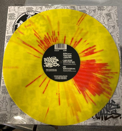 Aston Pirate Jams Quicklung – U Know The Score / 4evr (12", Yellow & Orange Splatter, Boogie Times Records, 2021) Image 5