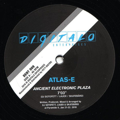 Atlas-E - Ancient Electronic Plaza (12") Digitalo Enterprises Vinyl