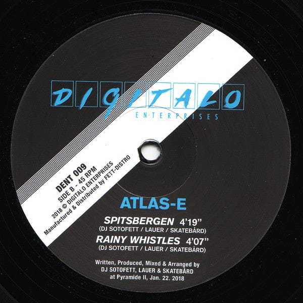 Atlas-E - Ancient Electronic Plaza (12") Digitalo Enterprises Vinyl