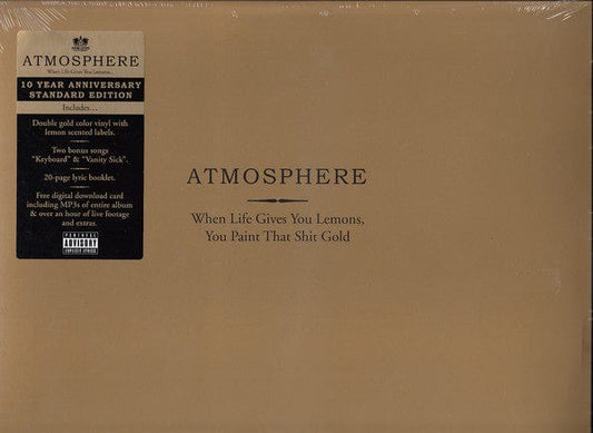 Atmosphere (2) - When Life Gives You Lemons, You Paint That Shit Gold (2xLP) Rhymesayers Entertainment Vinyl 0826257009616