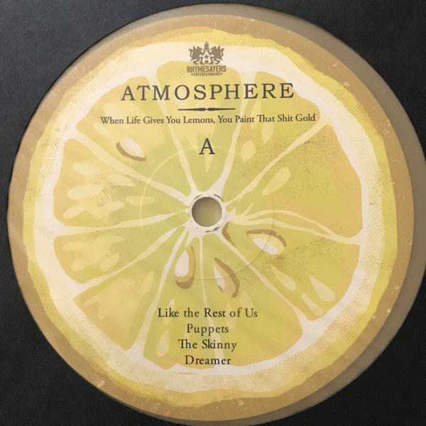 Atmosphere (2) - When Life Gives You Lemons, You Paint That Shit Gold (2xLP) Rhymesayers Entertainment Vinyl 0826257009616