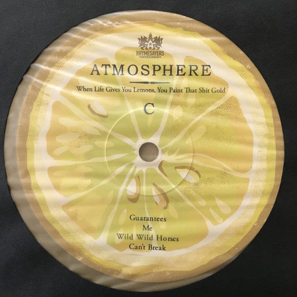 Atmosphere (2) - When Life Gives You Lemons, You Paint That Shit Gold (2xLP) Rhymesayers Entertainment Vinyl 0826257009616