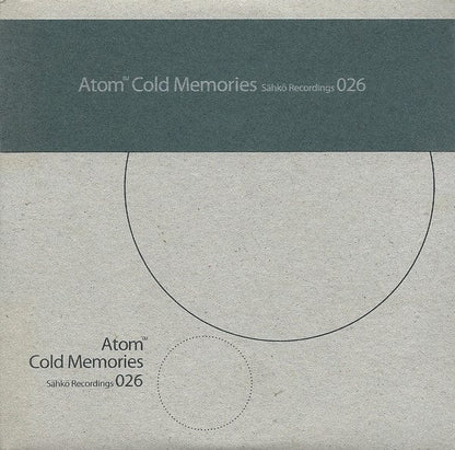 Atomâ¢ - Cold Memories (2xCD) Sähkö Recordings, Sähkö Recordings