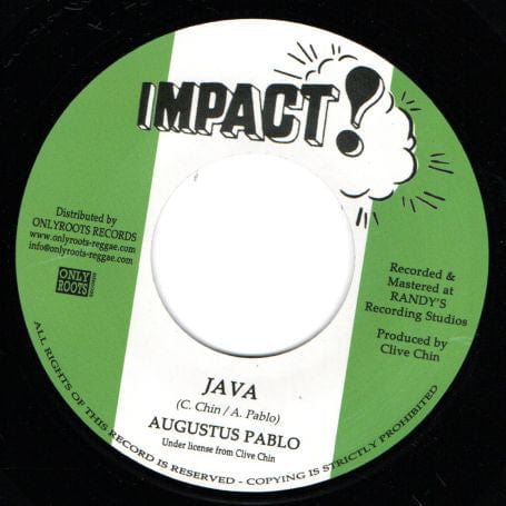 Augustus Pablo, Impact All Stars - Java (7") Impact! Vinyl