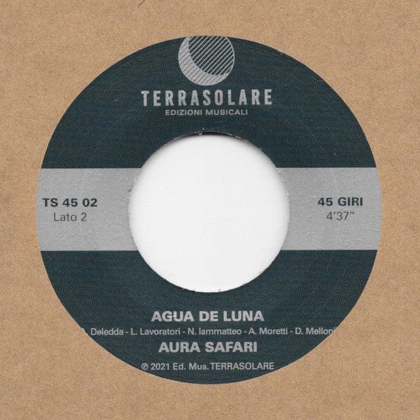 Aura Safari - Niagara / Agua de Luna (7") Terrasolare Vinyl