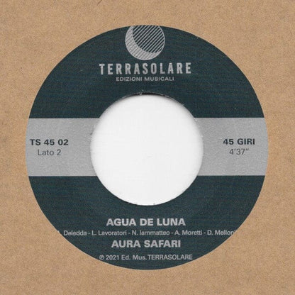 Aura Safari - Niagara / Agua de Luna (7") Terrasolare Vinyl