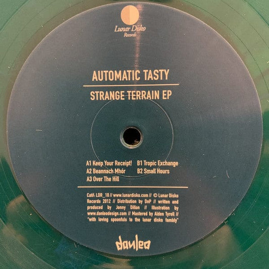 Automatic Tasty - Strange Terrain EP (12") Lunar Disko Records Vinyl