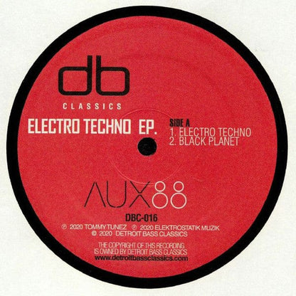 Aux 88 - Electro Techno EP (12") Direct Beat Classics Vinyl