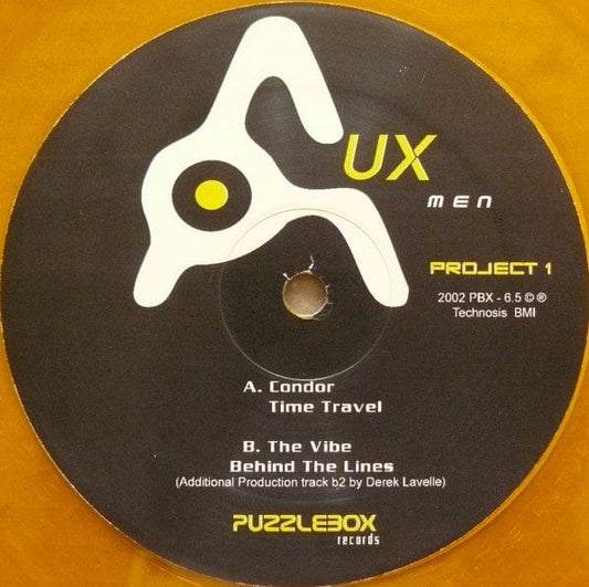 Aux Men - Project 1 (12") Puzzlebox Records Vinyl