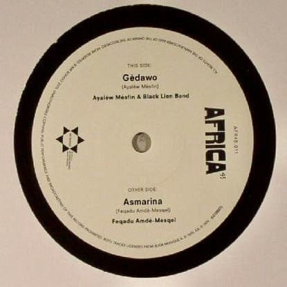 Ayaléw Mèsfin* & Black Lion Band* / Mulatu Astatke Featuring Feqadu Amdé-Mesqel* - Gèdawo / Asmarina (7") Mr Bongo Vinyl 7119691240374