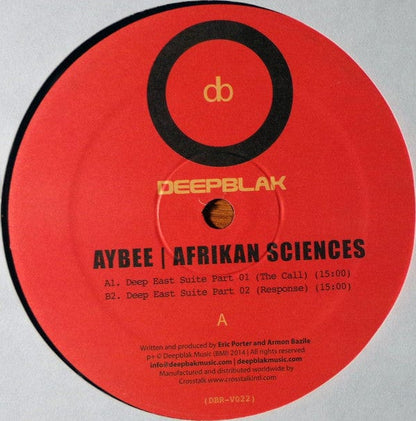 Aybee / Afrikan Sciences - Sketches Of Space (2x12", Album) Deepblak