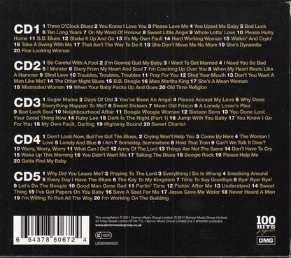 B.B. King - 100 Hits Legends B.B. King (5xCD) 100 Hits: Legends,Demon Music Group Ltd. CD 0654378606724
