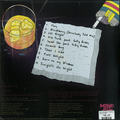 B. Bravo Rojai Kool Customer – Kool Customer (LP, Bastard Jazz Recordings, 2018) Back Cover