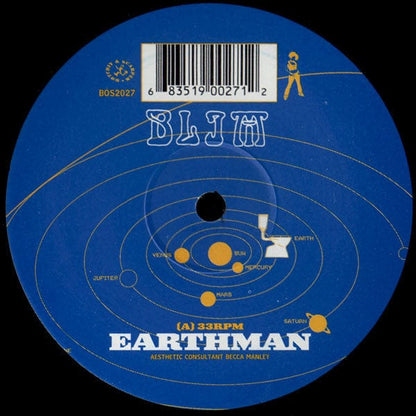 B.L.I.M. - Earthman (12") Botchit & Scarper Vinyl 683519002712