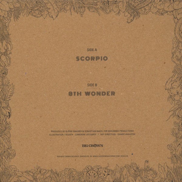Bacao Rhythm & Steel Band* - Scorpio / 8th Wonder (7") Big Crown Records Vinyl 349223001013