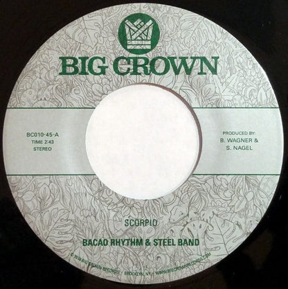 Bacao Rhythm & Steel Band – Scorpio / 8th Wonder (7", Big Crown Records, 2016) Image 3