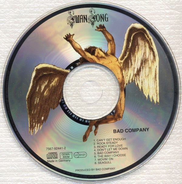 Bad Company (3) - Bad Company (CD) Swan Song CD 075679244123