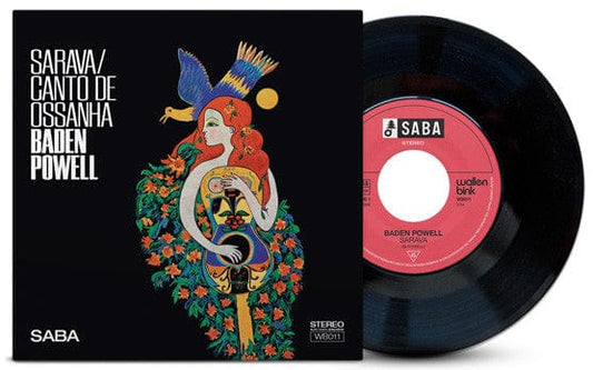 Baden Powell - Sarava / Canto De Ossanha (7") SABA,WallenBink Vinyl