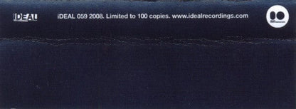 Batbox Orchestra - Batbox Symphony (Cass, Ltd, C60) on iDEAL Recordings at Further Records