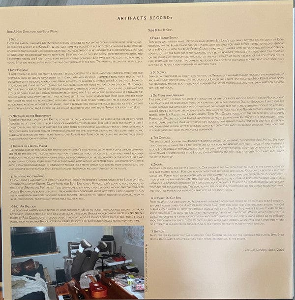 Beirut – Artifacts (2xLP, Gatefold, Pompeii Records, 2022) Image 4