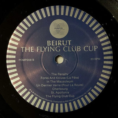 Beirut – The Flying Club Cup (LP, Pompeii Records, 2019) Image 4