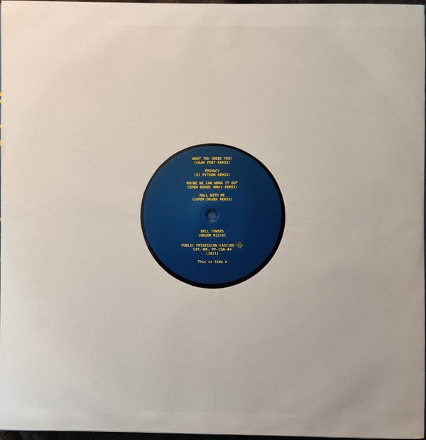 Bell-Towers - Junior Mix(d) (12", EP) on Public Possession,Cascine at Further Records