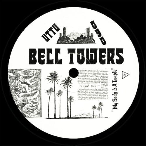 Bell-Towers - My Body Is A Temple (12") Unknown To The Unknown Vinyl