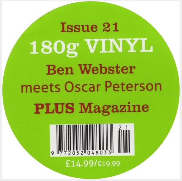 Ben Webster meets Oscar Peterson - Ben Webster Meets Oscar Peterson (LP) Verve Records Vinyl 977205204803321