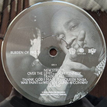 Benny The Butcher* - Burden Of Proof (LP, Album) on Further Records at Further Records