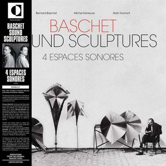 Bernard Baschet, Michel Deneuve, Alain Dumont - 4 Espaces Sonores (2xLP, RE) Transversales Disques
