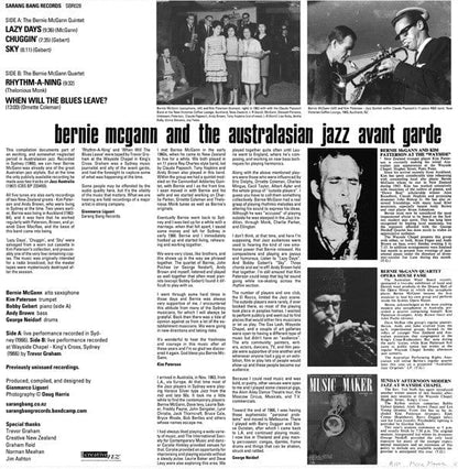 Bernie McGann - 1966 (LP, Album, Mono) on Sarang Bang Records at Further Records