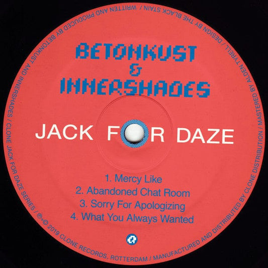 Betonkust & Innershades - Benelux Connection (12", EP) Clone Jack For Daze